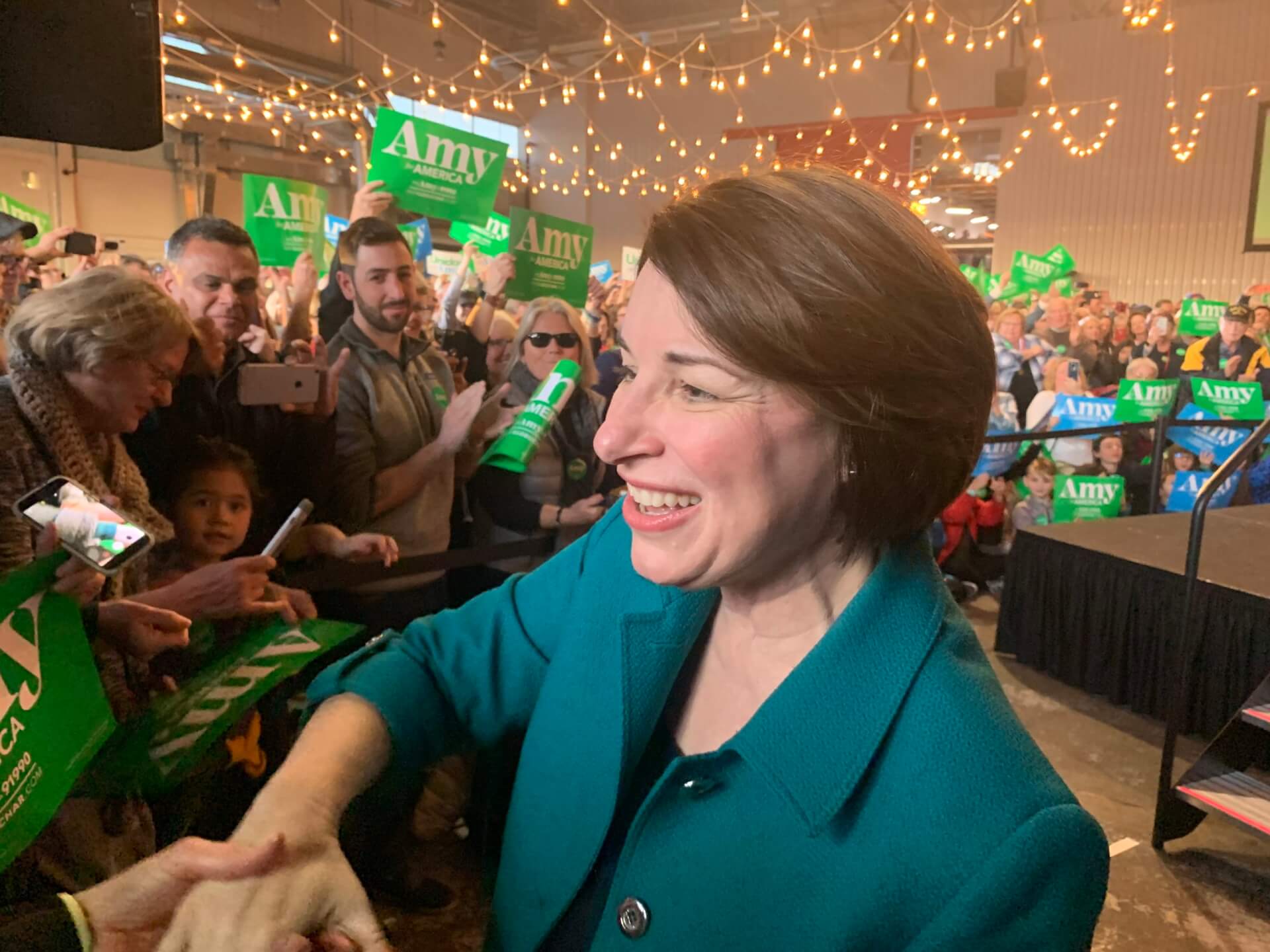Klobuchar Rallies The Middle With Message Of Unity In Aurora